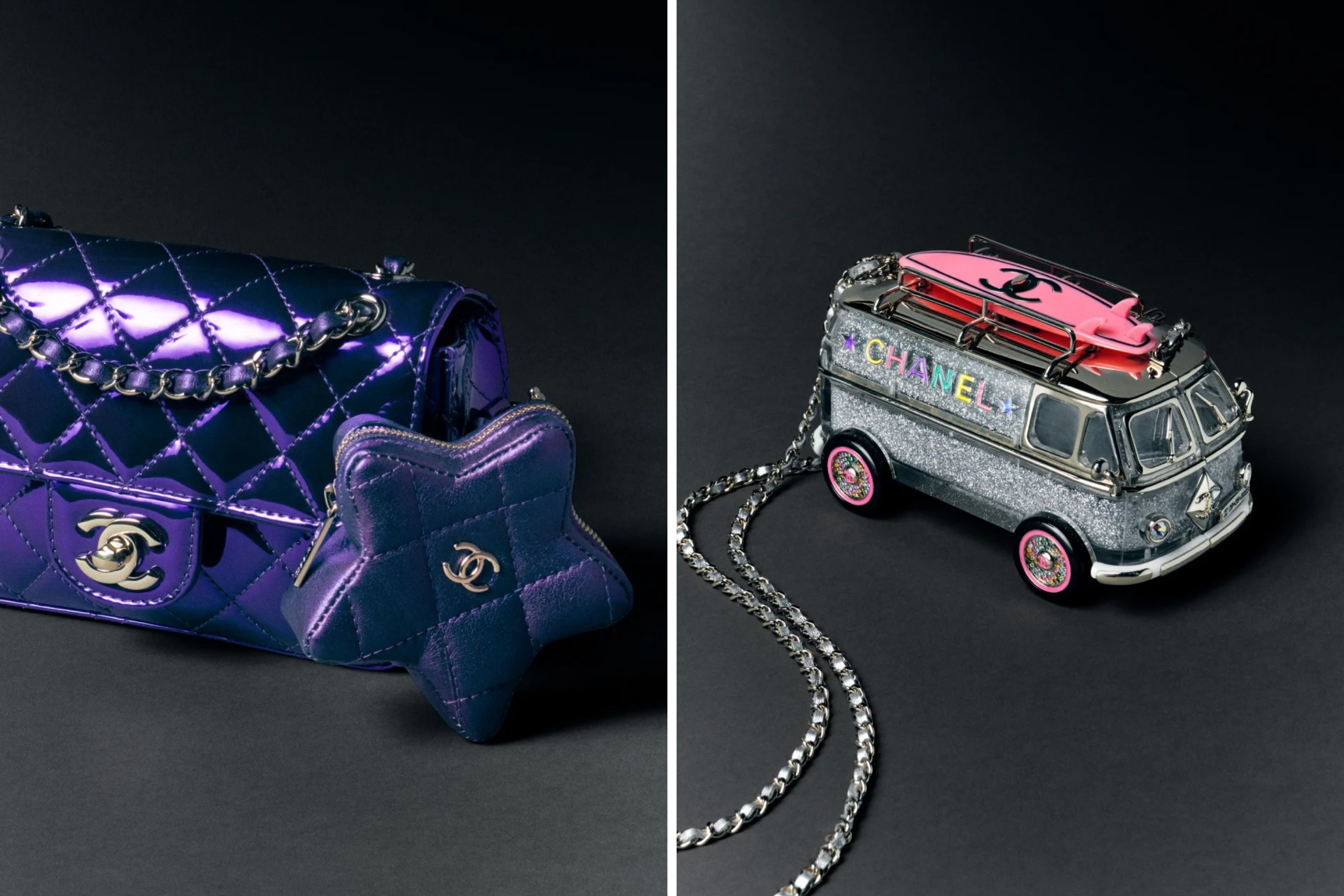 CHANEL 2024 早春系列上架 ！ 吸睛星星袋、迷你車晚宴包聖誕大派用場！