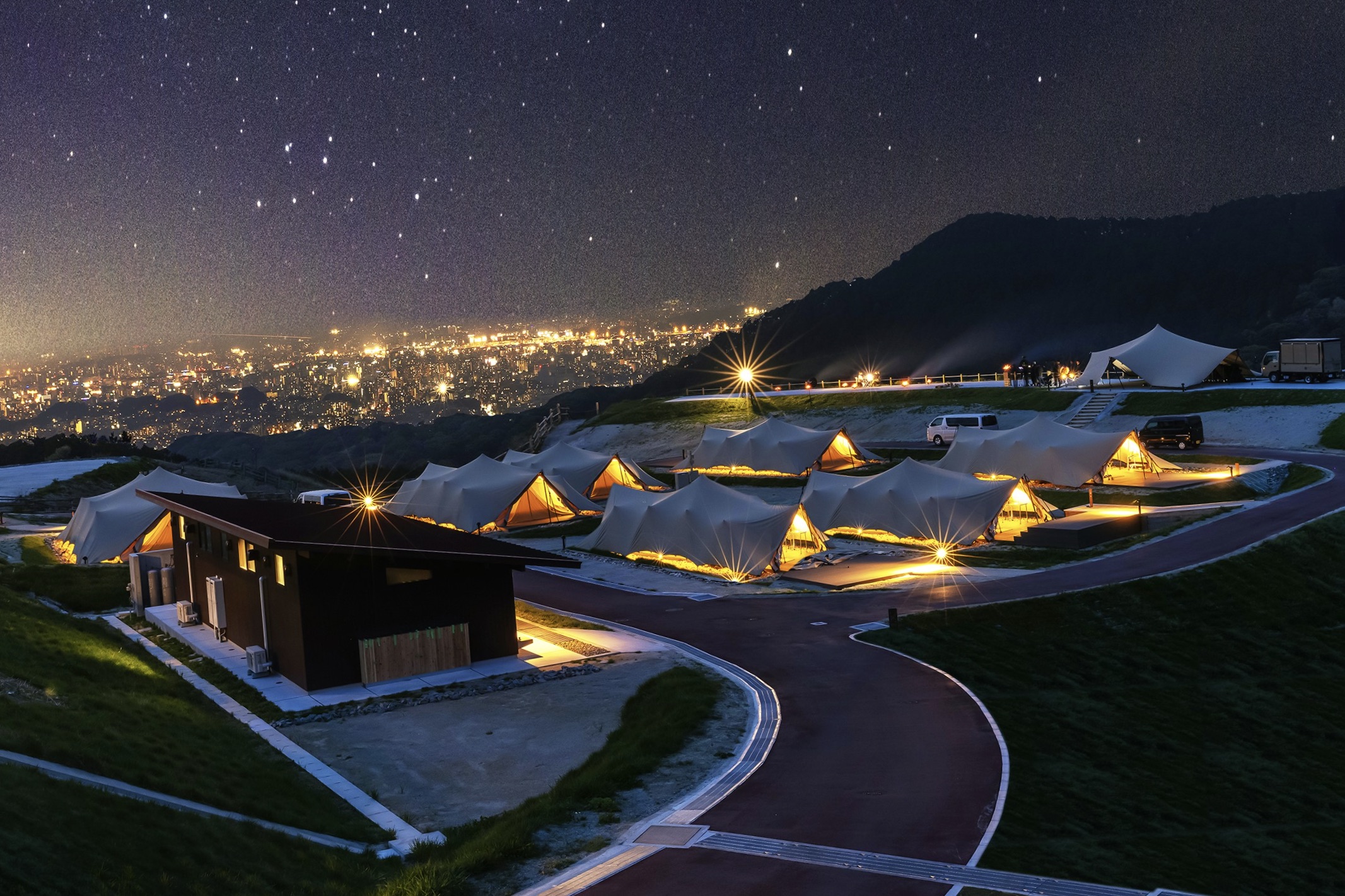 福岡 Glamping 好去處！Snow Peak YAKEI SUITE 奢華露營體驗