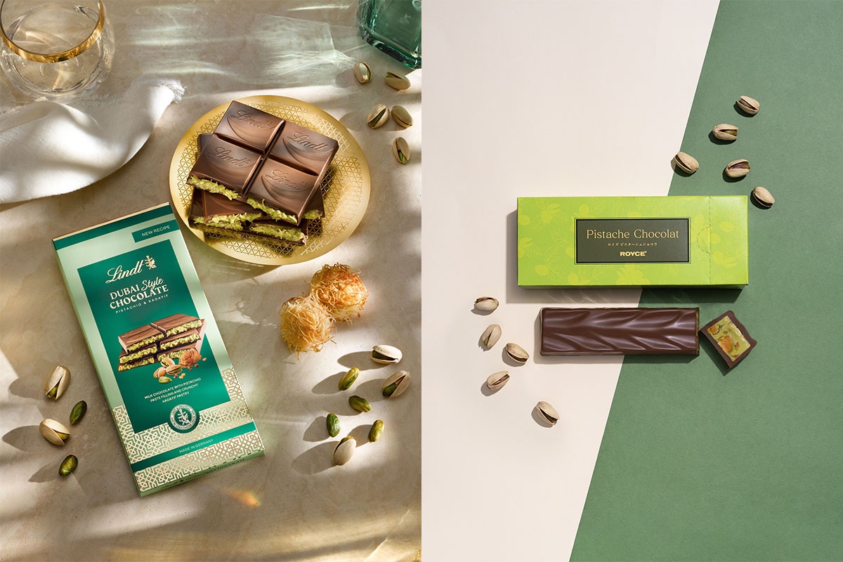 瑞士蓮「杜拜式開心果朱古力」香港首賣 + ROYCE’ 開心果系列再度登場