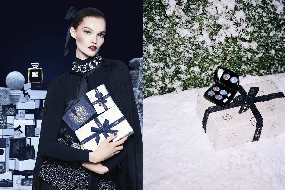 CHANEL 聖誕夢幻禮物清單 — 山茶花、珍珠等經典元素點綴彩妝及香水
