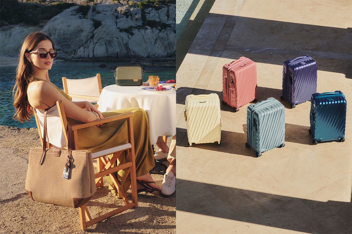 沉浸式陽光度假之旅！TUMI 旅行箱、手提袋散發地中海風情