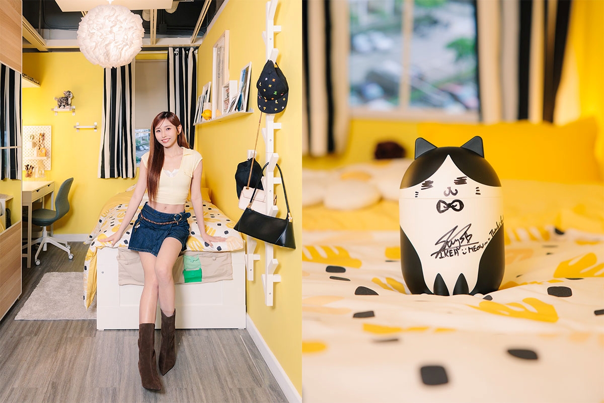 IKEA 沙田店設 Ivy So 睡房，親臨現場與蘇蝦分享收納及家居佈置貼士
